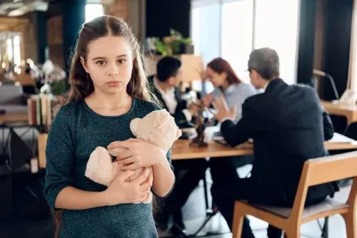 Separazione/divorzio: la capacità del minore per essere ascoltato.